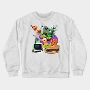 Barbie Thinking Crewneck Sweatshirt